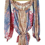 Flying Tomato Boho Lightweight Off the Shoulder Blouse 3X Photo 0