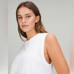 Lululemon  All Yours Tank Top White Size 0 Muscle Tank Yoga Sporty Chic Pilates Photo 2