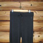 Lululemon Sweet Savasana Sweater Knit Stirrup Pants 8 Heathered Black Photo 5