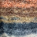 PAPILLON Striped MULTI COLOR Knit Sweater Red Size L Photo 2