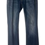 Miss Me  Y2k Size 29 Sequin Low Rise‎ Flap Pocket Dark Wash Bootcut Jeans Photo 0