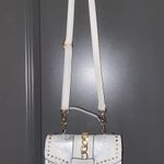 Metallic Snakskin Purse White Photo 0
