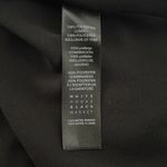 White House | Black Market  Shirt Womens 2 Black Pleated Sleeve Blouse Bell Sleeves Photo 5