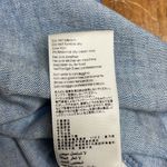 3.1 Phillip Lim Ruched Long Sleeve Denim Chambray Button Down Shirt Size 8 Photo 8