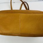 HOBO Tan Velvet Hide Suede Leather Patchwork Double Handles Satchel Shoulder Bag Brown Photo 8