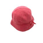 Gap Vintage Bucket Hat Knit Soft Bow Pink Y2K Angora Blend Knit Photo 1