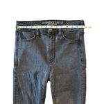 American Eagle  Super Hi-Rise Stretch Jegging Black Distressed Skinny Jeans Sz 6 Photo 6