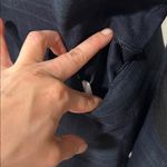 1. State $255  Women's Blue Wild One Panel Plaid One-Button Jacket Blazer Size 6 Photo 5