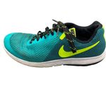 Nike  Flex Experience RN5‎ teal and lime running shoes Photo 3