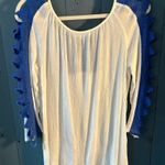 NWT Solitaire White/Blue Swim Cover Photo 4