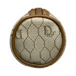 Christian Dior  Honeycomb Monogram Canvas Pouch Made in France Photo 6