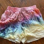 Young Fabulous and Broke Young, Fabulous, and Broke Tie Dyed Boho 5" Lightweight Shorts, Small Photo 0