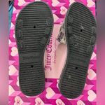 Juicy Couture  Black and Gold Leopard Slide Sandals Photo 1