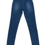High rise belted skinny jeans size M Blue Size M Photo 5