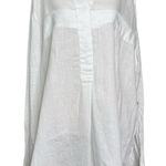 Open End Hamburg Germany White Linen Tunic Size XXL Photo 0