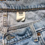 Levi Vintage (3/99) Women's Shorts with Flower Hem. Size 14 Blue Photo 6