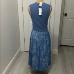 Current Air  Madelyn Combo Dress Blue Photo 3