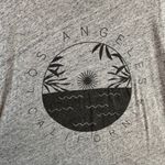 Madewell  Gray Whisper Cotton Los Angeles Crewneck Tee Photo 5