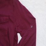 Cotton On  Burgundy Button Down Shirt Photo 1