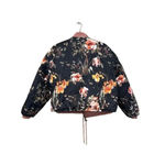 Betsey Johnson  reversible bomber jacket. Pink/ floral women’s size small. Photo 3