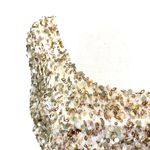 Aidan Mattox  gold sequence blouson mini cocktail party dress sz 4 Photo 3