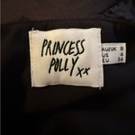 Princess Polly Ariah Long Sleeve Top Black. Size 4 Photo 3