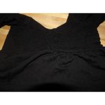 Urban Outfitters  cropped black blouse S Photo 3