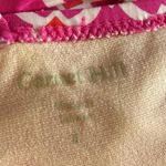 Garnet Hill  Size 8 Swimsuit Bathing Suit Pink Geometric Photo 3