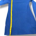 Cotton Citizen  Revolve Size M Royal‎ Blue Soft Stretch Long Sleeve Mini Dress Photo 5