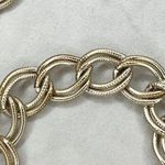 Gold Tone Chunky Textured Y2K Chain Link Festival Belt One Size (OS) ✨ Photo 7