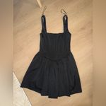 ZARA NWT Dark Grey Corsett Dress Photo 1