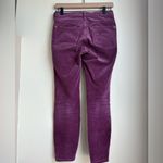 Pilcro and the Letterpress Pilcro Maroon Purple Button Up Cords Size 27‎ EUC Photo 5