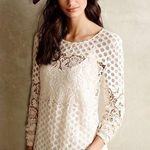 Sunday in Brooklyn  Anthro Laced Interlude Top Size Small Photo 0