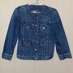 Vintage Ralph Lauren Jean Jacket Women’s Size M RL Denim Band Collar Jacket Blue Size M Photo 0