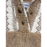Driftwood  Sherpa Fleece Pullover Aztec Print Women's XS Photo 2