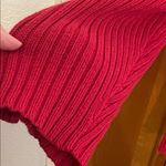 Karen Scott 🥰🥰🥰BOGOHO🥰🥰🥰 Red Ribbed Knit Zippered Cardigan -2X Photo 9