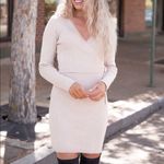 ✨HP✨Sandy Wrap Bodycon Knit Dress✨ Size L Photo 2