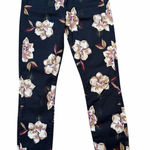 7 For All Mankind  Floral Skinny Pants Photo 0
