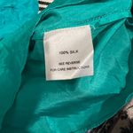 Tangerine NYC teal silk dress M Blue Size M Photo 4