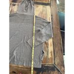 Soma  WKND Women's Gray Marshmallow Knit Long Sleeve Cropped Hoodie Size XL Photo 4