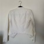 BLANK NYC White Women's Moto Blazer Jacket Photo 2