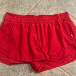 Lululemon Women’s Red Athletic Shorts  Photo 0