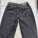 ZARA  Black Distressed High Rise Mom Jeans Photo 7
