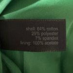 The Limited Green Pleated Sheath Dress Size 4 – Cotton Blend Lined Classic Fit Photo 3