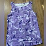 Columbia  purple floral tank top medium Photo 0