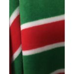 Briefly Stated Women's Stripe Pajama Poncho Hoodie Sleep One Size Fits Most Photo 1