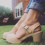 Lotta from Stockholm leather clogs cream tan 41 US 10 Photo 0