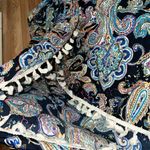 Paisley Printed Boho Wrap Skirt w/ Tassel Trims NWOT Size XS Photo 1