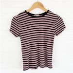 Forever 21 Red Fitted Short Sleeve T-Shirt Photo 0