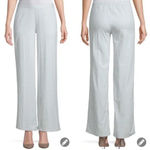 ONIA  Mila Checkered Wide Leg Pants Women's Blue Size XS Photo 1